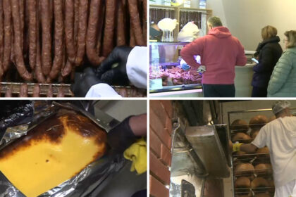 video traditii romanesti cu protectie europeana cum se prepara carnatii de plescoi placinta dobrogeana sau pita de pecica 69365c76ddb76