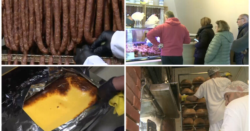 video traditii romanesti cu protectie europeana cum se prepara carnatii de plescoi placinta dobrogeana sau pita de pecica 69365c76ddb76