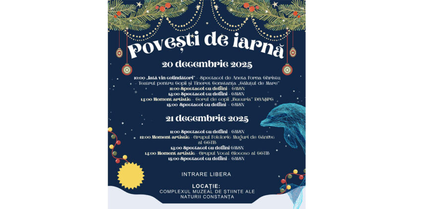 week end magic spectacole cu delfini si momente artistice gratuite la complexul muzeal de stiinte ale naturii constanta 6943c5807106c