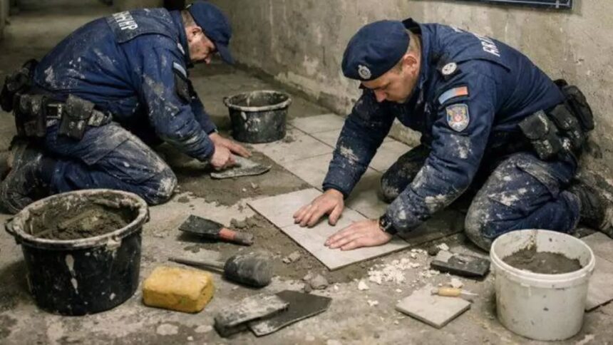 acuzatii grave si contradictii la brigada mobila de jandarmi de la munca suplimentara pana la cumpararea uniformei si montajul gresiei pe holurile unitatii 69617a578c981