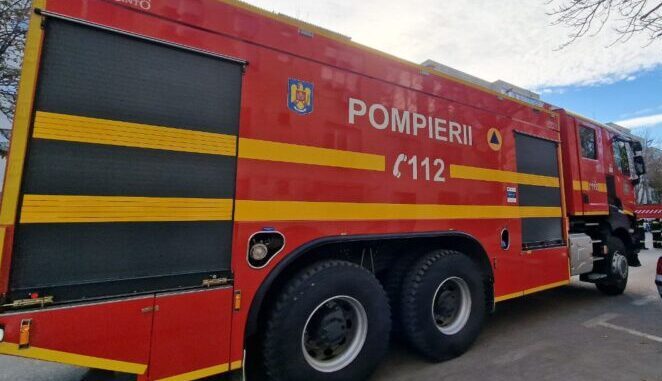 alerta in lumina pe dn22 au fost chemati pompierii 695f7883ea090