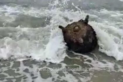 alerta mina marina descoperita pe plaja in dreptul poligonului de tragere midia 6979e4ac35158