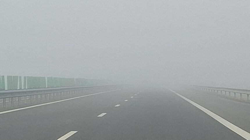 atentie soferi cod galben de ceata in judetul constanta iata cum se circula pe autostrada 695dfd12357a8