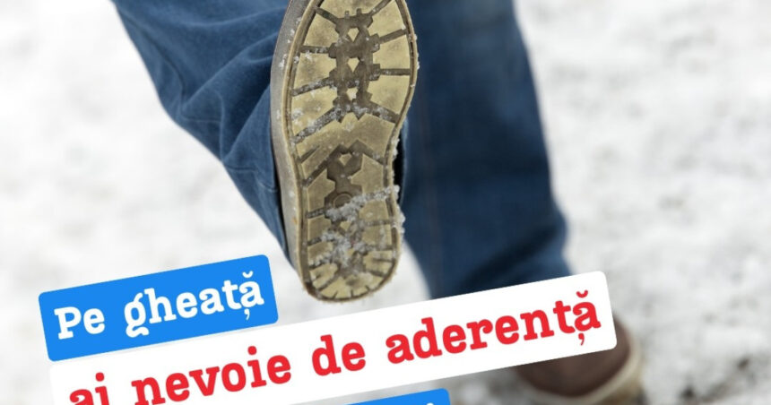 avertismentul igsu atentie la gheata lasa acasa pantofii pentru vreme buna un singur pas gresit poate duce la o fractura 6960ba3f62e71