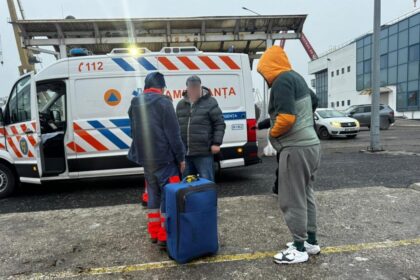 foto interventie de urgenta arsvom un marinar de la bordul unei nave sub pavilion tanzania a avut nevoie de ingrijiri medicale 697396e7e3aee