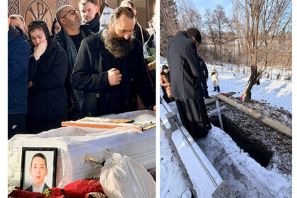 foto si cerul a plans astazi la inmormantarea lui matei baiatul preotului din vatra dornei 69623b4c1f1ac