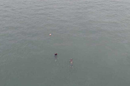 interventie de urgenta la agigea cautari dupa ce o fata ar fi cazut in canalul dunare marea neagra salvatorii i au gasit rucsacul 69739fcb1eb1b