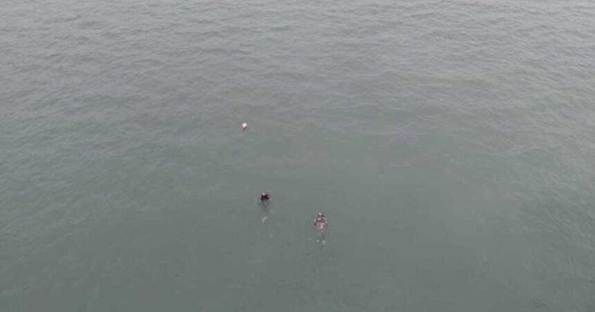 interventie de urgenta la agigea cautari dupa ce o fata ar fi cazut in canalul dunare marea neagra salvatorii i au gasit rucsacul 69739fcb1eb1b