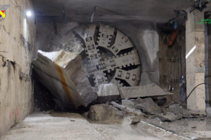 metrorex a anuntat ca scutul de forare sfanta maria a ajuns la gara baneasa tunelul realizat pana acum a trecut de 2km 696fb26ba5014