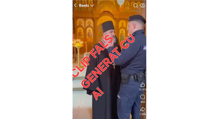 ministerul afacerilor interne atrage atentia asupra unui video fals in care un preot ar avea o divergenta cu un jandarm 69739df0d0f91