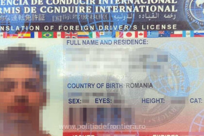 minor din dolj prins la volan de politistii de frontiera cu un permis fals documentul parea eliberat de autoritatile din sua 696f8b90afe67