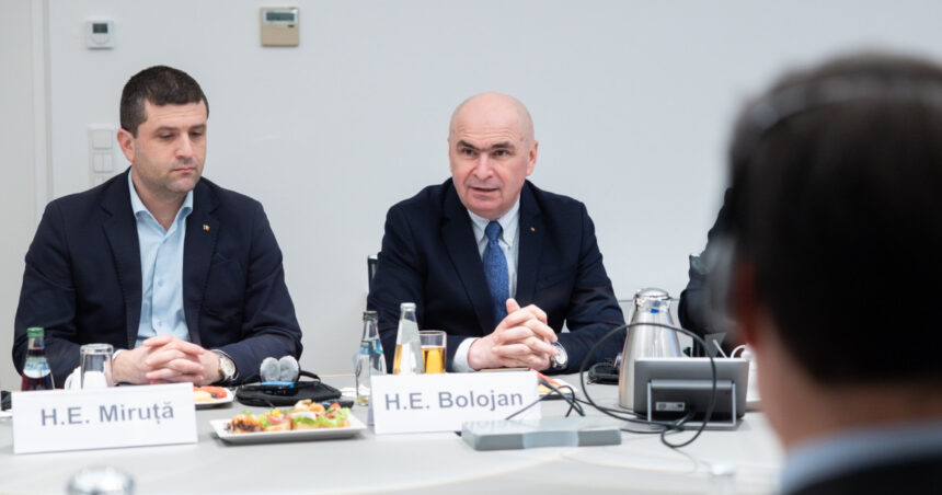 premierul bolojan s a intalnit la berlin cu reprezentantii camerei de comert si industrie a germaniei 697924fdaec15