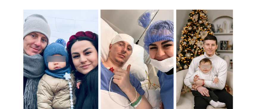 un tata de 30 de ani are nevoie urgenta de ajutor grav bolnav victor trebuie sa urmeze zeci de sedinte de radioterapie si de recuperare 696e42efe7ab5