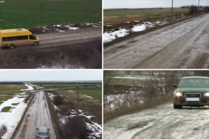 video sat despartit de lume de un drum cu gropi cum arata soseaua de 13 kilometri care nu a fost asfaltata niciodata dezastru 6979a006093c5
