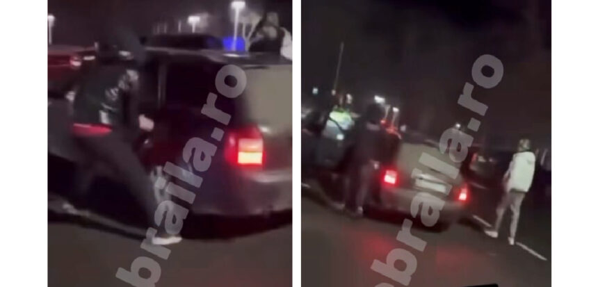 video scene socante in centrul municipiului mai multi minori au atacat un autoturism 6977371fbb87e