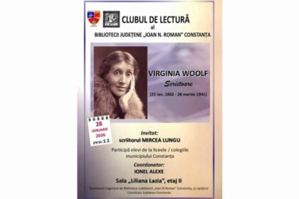 virginia woolf in centrul dezbaterii la clubul de lectura al bibliotecii judetene constanta 6978747fe4171