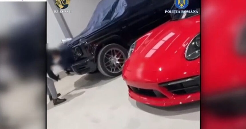 20 de masini de lux au fost gasite ascunse intr un garaj din italia ar fi fost cumparate de un afacerist roman cu legaturi cu mafia 698cb6d6d790e