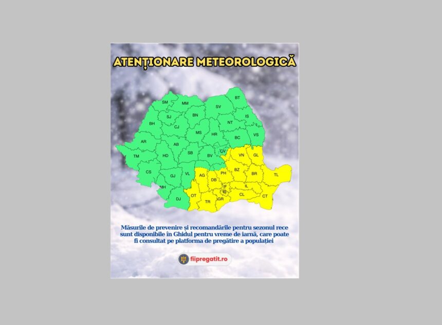 alerta meteo pentru dobrogea oficial de la departamentul pentru situatii de urgenta 69981e7929312