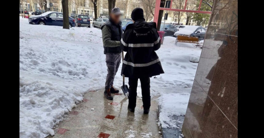 amenzi de 44 000 de lei date luni in centrul bucuresti pentru agentii economici si asociatiile de proprietari care nu au deszapezit 699c8534d3d35