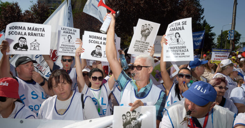 exclusiv cand ar putea avea loc greva generala a profesorilor lider fsli doar educatia a fost afectata de taieri si de austeritate 6981eb6fb1a73