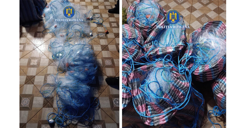 foto perchezitii cu mascatii la braconierii din judetul tulcea au fost confiscate unelte ilegale de 100 000 de lei 697f27287757e