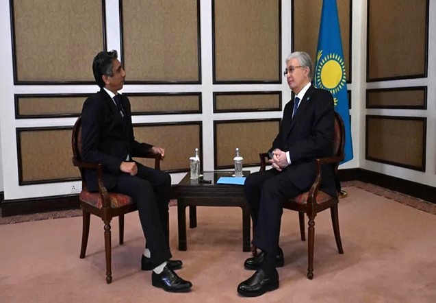 interviu presedintele kazahstanului lauda politicile lui trump si indeamna la realism in afacerile globale 69899aa2c52c4