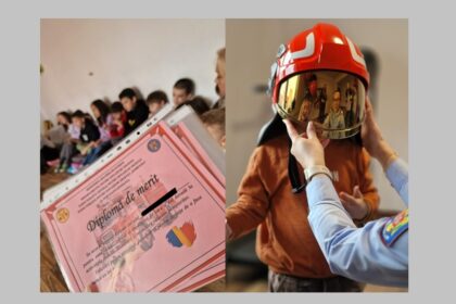 pompierii isu dobrogea lectie deschisa pe intelesul celor mici despre cum sa reactioneze in caz de incendiu sau cutremur prezentarea echipamentului de protectie momentul preferat al prichindeilor 699ef8c4a65f3