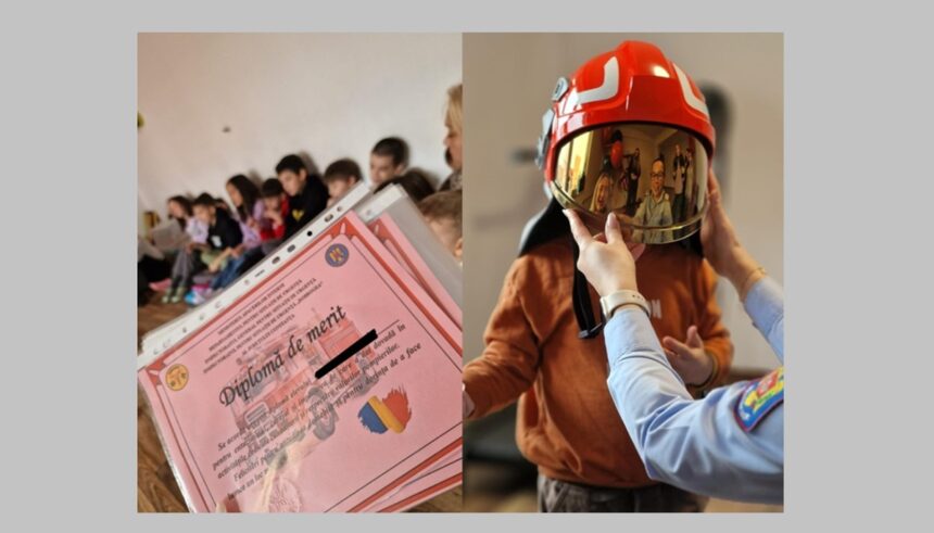 pompierii isu dobrogea lectie deschisa pe intelesul celor mici despre cum sa reactioneze in caz de incendiu sau cutremur prezentarea echipamentului de protectie momentul preferat al prichindeilor 699ef8c4a65f3