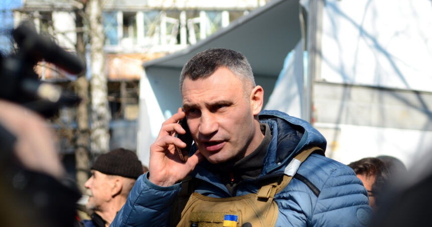 primarul vitalii kliciko kievul se afla in pragul catastrofei din cauza atacurilor rusesti 6991f22a5f509