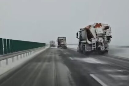 se circula in conditii de iarna pe pe autostrazile a1 a2 a3 a7 si a0 6996bb84a09e1