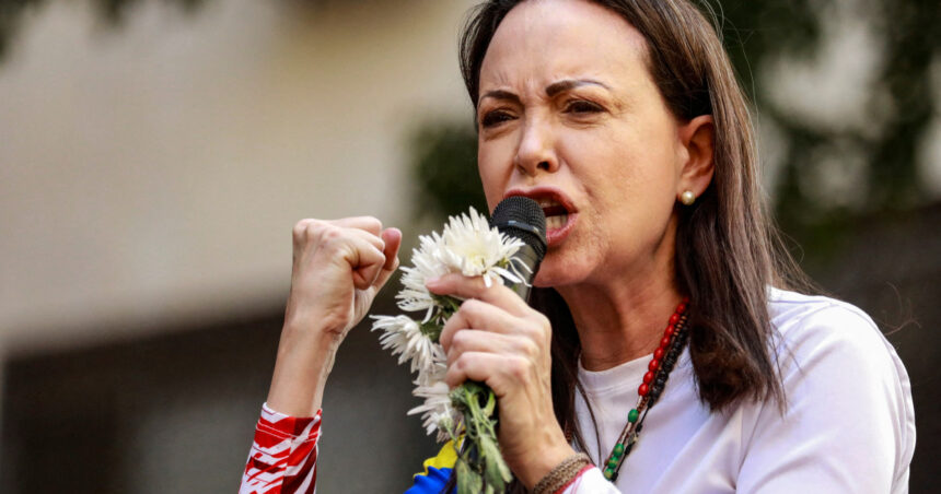 tensiuni intre casa alba si lidera opozitiei venezuelene maria corina machado washingtonul iritat de declaratiile despre alegeri 6988553c08bf0