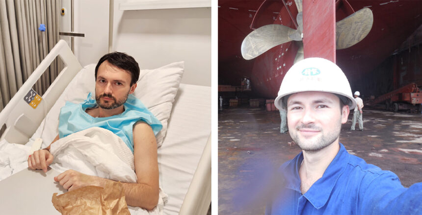 un tanar navigator are nevoie de ajutor la 35 de ani se lupta cu o forma agresiva de cancer boala l a tintuit la pat 6986db6632990