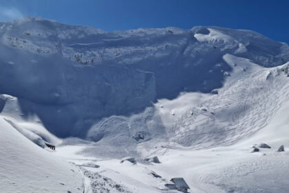 video avalansa de mari dimensiuni la balea lac momentul a fost filmat de un turist risc major in muntii fagaras 69a03a8a59118