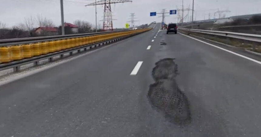 video cum arata autostrada bucurestiului a0 la doi ani si jumatate de la inaugurare daca timpul tine asa degeaba se plombeaza 6989f8c7c4cae