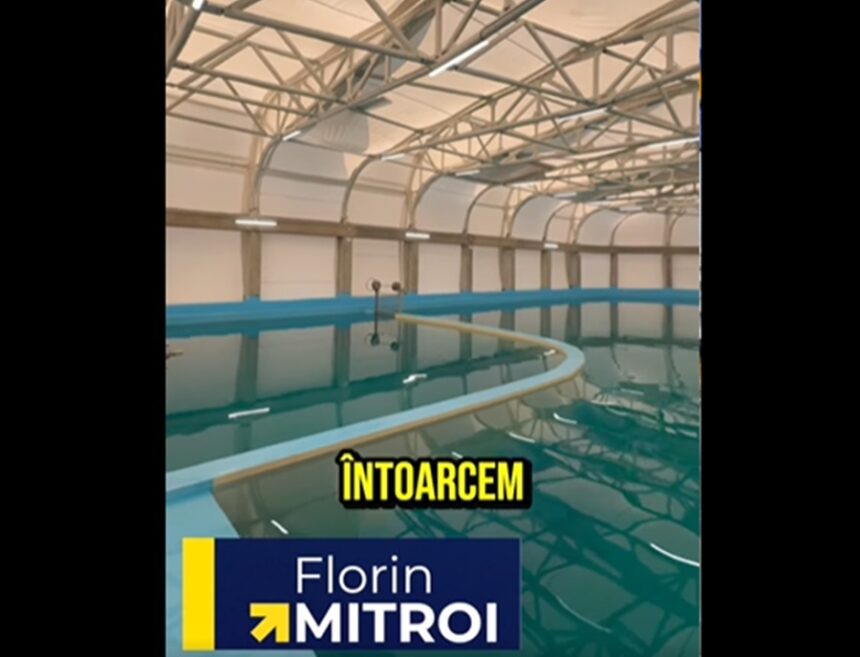 video florin mitroi presedintele cjc lucrarile la noul bazin de antrenament de la delfinariu au fost finalizate azi a avut loc receptia obiectivului 699de6c9bde30