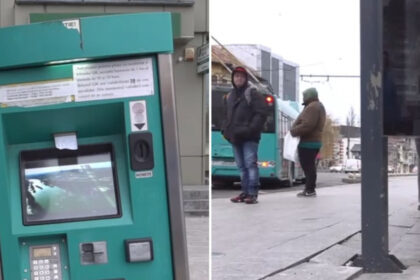video singura statie smart de transport local din galati a ajuns subiect de glume pe internet dupa ce pamantul de sub ea s a tasat 69897c8b46396