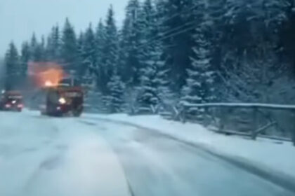 viscolul afecteaza traficul pe dn1 restrictie de circulatie pentru masinile mai mari de 75 tone pe sectorul nistoresti azuga 6994e506c4778