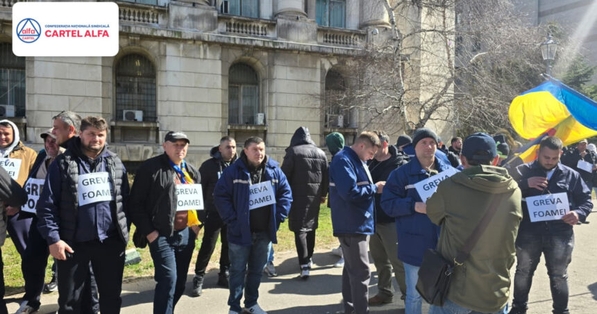 50 de mineri si energeticieni de la complexul energetic oltenia in greva foamei in fata ministerului energiei ce cer sindicalistii 69b15e12d777d