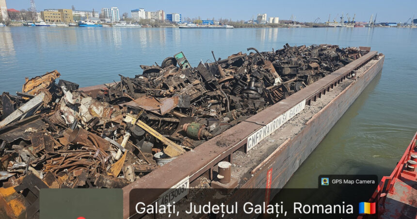barja cu deseuri suspecte din republica moldova oprita in portul galati garda de mediu a descoperit nereguli grave 69c53d098e1aa