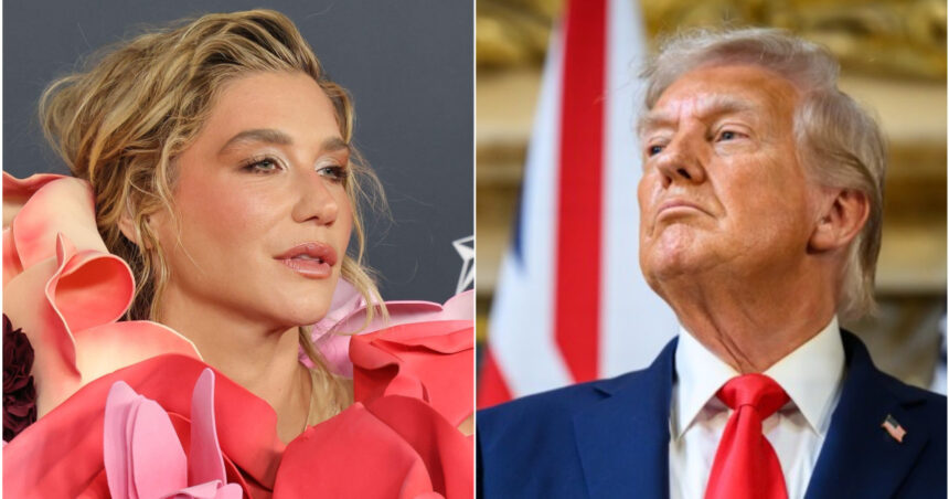 cantareata kesha ironizata dupa ce l a numit pe trump infractor pradator casa alba artistii sunt luati in ras 69a8b026222be