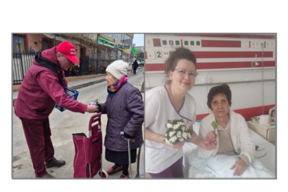de 1 martie asociatia suflete deschise si arimex comexim 2000 srl au daruit emotie si bucurie femeilor din upu constanta celor internate in spitale dar si batranelor din caminul din poarta alba 69a457ab0cd21