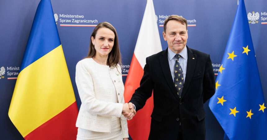 foto ministrul de externe oana toiu discutii cu omologul sau in polonia planul de actiune bilateral urmeaza sa fie semnat in acest an 69a7429328528