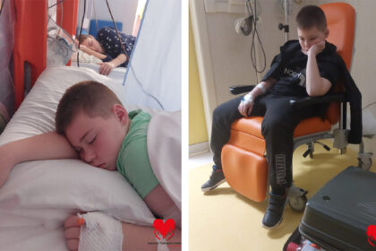 foto tati o sa fie bine eric are 11 ani si este diagnosticat cu o forma agresiva de cancer 69ae8489b468a