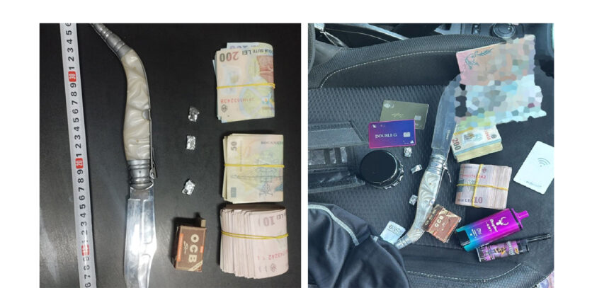 mangalia droguri o arma alba si 8 400 de lei descoperite la un barbat in zona statiei de taxiuri de langa primarie 69c24b0e8cf43