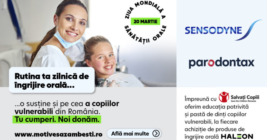 mii de copii din comunitati vulnerabile vor primi produse de igiena orala prin parteneriatul intre haleon romania salvati copiii 69a7eeaeeba28