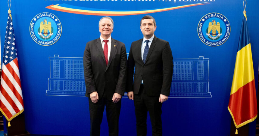 ministrul apararii s a intalnit cu noul ambasador al sua romania este un promotor ferm al parteneriatului strategic cu statele unite 69b460e9c541d