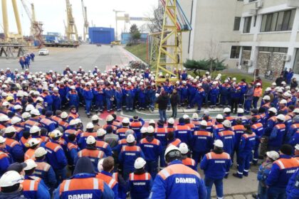 sindicalistii de la damen shipyards mangalia sa discutii astazi cu ministrul economiei dupa ce vineri au intrerupt spontan munca oamenii nu si au luat salariile de doua luni 69a55496b50eb