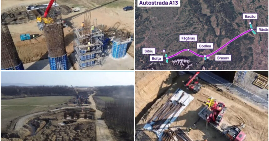 video autostrada sibiu fagaras prinde contur ca sa termine la timp muncitorii au lucrat si pe timp de iarna cand ar urma sa fie gata 69bb83f8b5d15