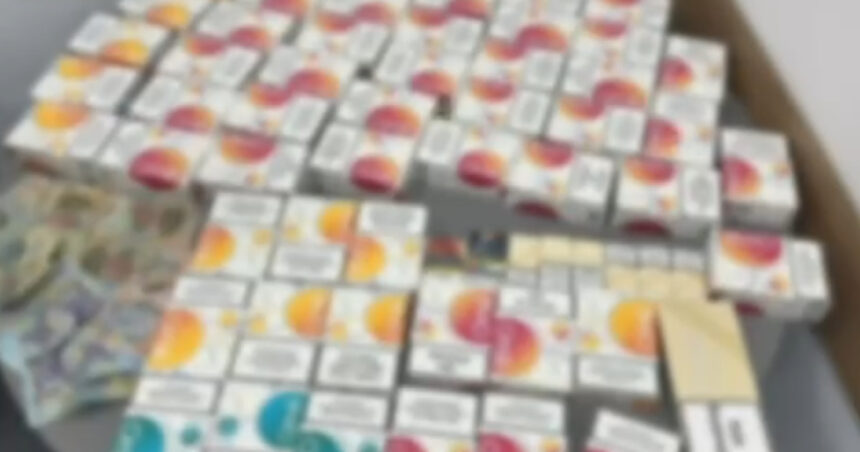 video captura de amploare a politiei capitalei mii de tigarete contrafacute ridicate de la un barbat de 50 de ani 69a552c5bd533