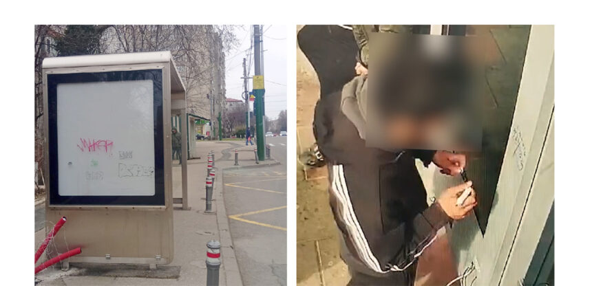 video doi minori din constanta filmati si amendati dupa ce au umplut cu graffiti mai multe cladiri si echipamente stradale 69c6467da092e